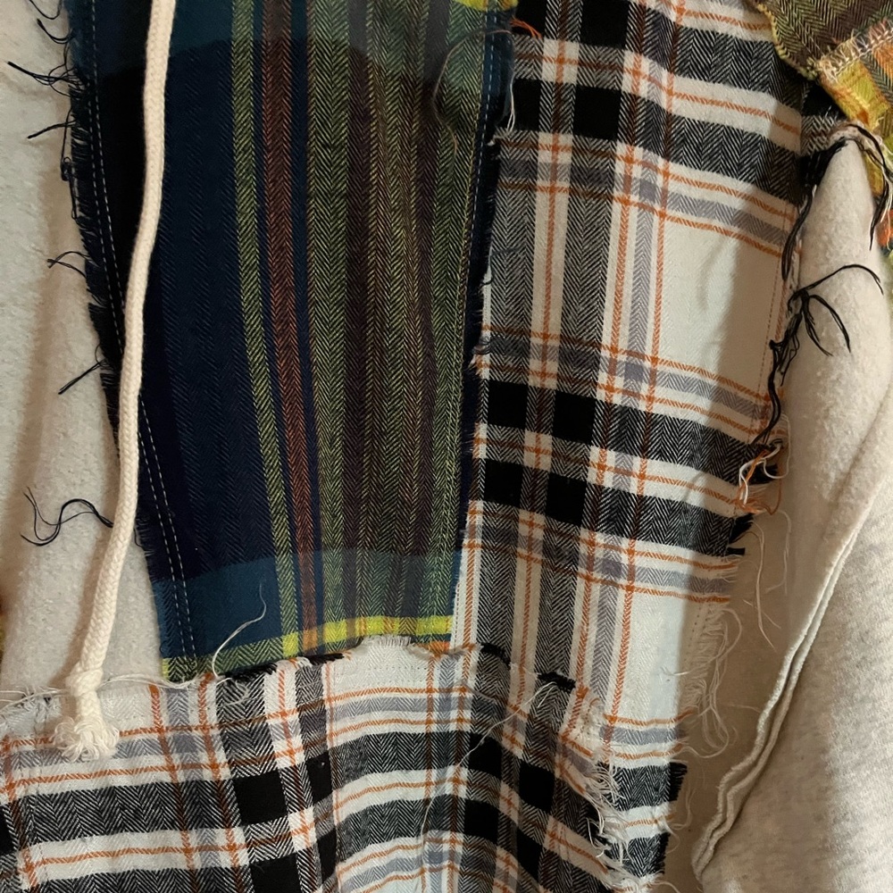 patchwork hoodie - Picture 2 of 3